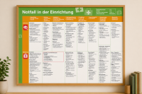 F&L Aushang - Notfall in der Einrichtung, für...