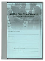 Ausbildungsnachweis Komplett-Set für ein Berufsbildungsjahr, gewerblich-technisch (Nachweisblock, Schnellhefter silbergrau, Deckblatt grün)