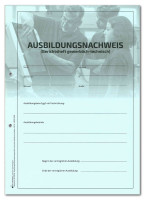 Komplett-Set für 1 Jahr, gewerblich-technische Berufsausbildung (Nachweisblock, Schnellhefter blau, Deckblatt blau)