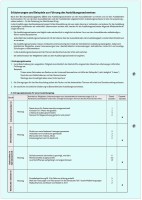 Komplett-Set für 1 Jahr, gewerblich-technische Berufsausbildung (Nachweisblock, Schnellhefter blau, Deckblatt blau)
