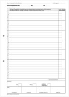 Komplett-Set für 1 Jahr, gewerblich-technische Berufsausbildung (Nachweisblock, Schnellhefter blau, Deckblatt blau)