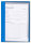 Komplett-Set für 1 Jahr praktische Berufsausbildung  (2 Nachweisblöcke mit täglichem Nachweis und Wochenbericht, Schnellhefter blau, Deckblatt blau)
