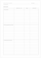 Komplett-Set für 1 Jahr  handwerkliche Berufsausbildung (Block für den Ausbildungsnachweis mit täglichem Eintrag Mo-Sa ohne Wochenbericht, Schnellhefter silbergrau, Deckblatt grün)