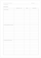 Komplett-Set für 1 Jahr handwerkliche Berufsausbildung (Block für den Ausbildungsnachweis mit täglichem Eintrag Mo-Sa ohne Wochenbericht, Schnellhefter blau, Deckblatt blau)