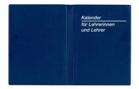 Set: F&L Lehrerkalender Urtyp 2026/2027, mit Schutzhülle blau