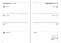 Set: F&L Lehrerkalender Urtyp 2026/2027, mit Schutzhülle blau
