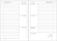 Set: F&L Lehrerkalender A5 mit Schutzhülle, Kompaktplaner 2025/2026, Spiralbindung, Motiv