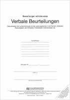Verbale Beurteilungen - Broschüre  DIN A4