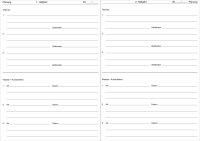 Pädagogisches Tagebuch – zur effektiven Dokumentation von einzelnen Schülerleistungen im Unterricht, ca. A4