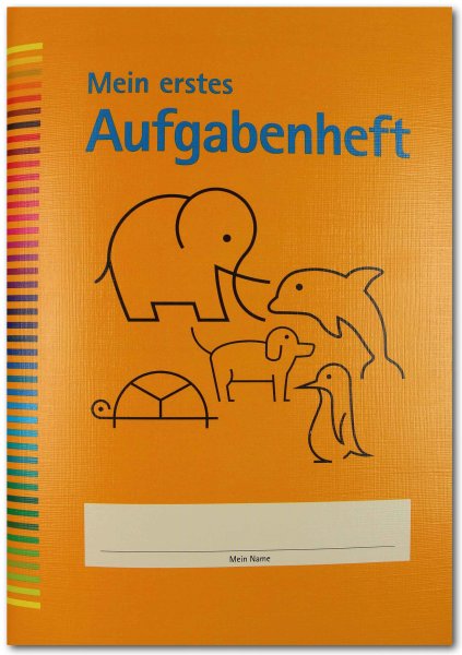 Mein erstes Aufgabenheft, Hausaufgabenheft für Erstklässler, A5
