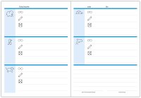 Mein erstes Aufgabenheft, Hausaufgabenheft für Erstklässler, A5