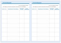 Mein erstes Aufgabenheft, Hausaufgabenheft für Erstklässler, A5