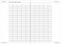 Aufgaben- /Hausaufgabenkontrolle, Beiheft zum Klassenbuch, A4