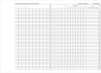 Aufgaben- /Hausaufgabenkontrolle, Beiheft zum Klassenbuch, A4