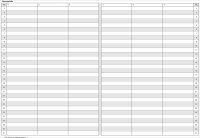 F&L Aufgaben- /Hausaufgabenkontrolle, Beiheft zum Klassenbuch, A4