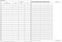 F&L Aufgaben- /Hausaufgabenkontrolle, Beiheft zum Klassenbuch, A4