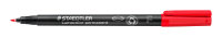 Lumocolor Permanent-Universalstift F (0,6 mm), rot