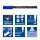 Lumocolor Permanent-Universalstift F (0,6 mm), blau
