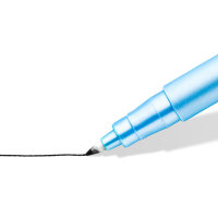 Lumocolor correctable Universalstift, non-permanent, trocken abwischbar, Linienstärke F (0,6 mm), schwarz