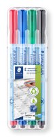 STAEDTLER Box mit 4 Lumocolor correctable...