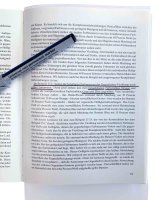 Set mit 2 Buch-Überhangfolien und abwischbarem Stift...