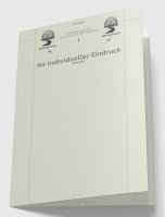 Hüllbogen liniert, Konzept (Recycling)