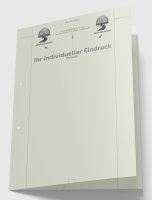 Hüllbogen blanko, Konzept, (Recycling)