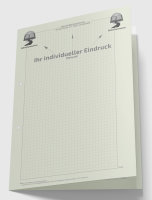 Hüllbogen kariert, ohne Kopfteil (Recycling)