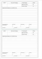 Einlegeblatt zum Protokoll über die mündliche Abschlussprüfung, RSA / qualif. HSA