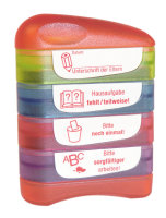 TimeTEX Stempel "Unterschrift" Feedback zur Erledigung von Hausaufgaben, Steck-Stempel 4 in 1