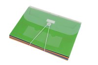 Hänge-Orga-Mappe für A4, 7 Fächer, transparent