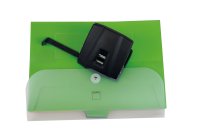 Hänge-Orga-Mappe für A4, 7 Fächer, transparent