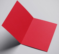 Premium Zeugnis-Überreichungsmappe rot metallic mit Silberdruck  - stilvoll und hochwertig