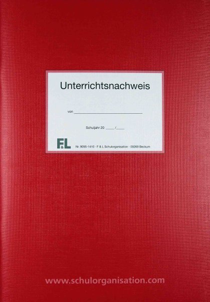 Unterrichtsnachweis für Lehrkräfte