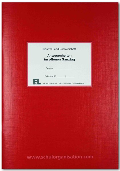 Anwesenheiten im offenen Ganztag (F&L 9011-1520)