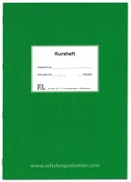 F&L Kursheft, 2 Kurshalbjahre, grün