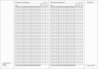F&L Kursheft, 2 Kurshalbjahre, grün