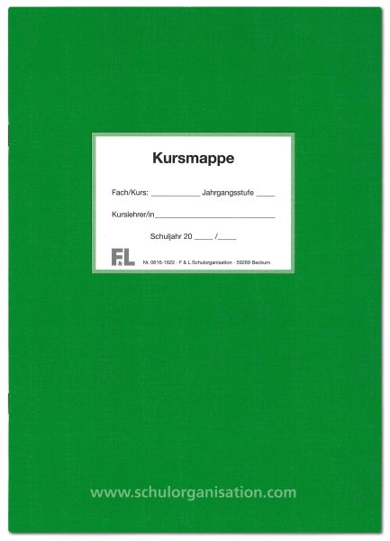 F&L Kursmappe Sek II NRW, 2 Hj, Version 2 grün