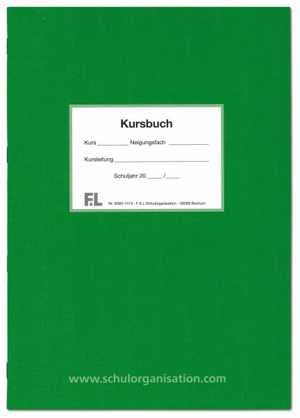 F&L Kursbuch - Differenzierungsbereich, grün