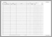 Klassenbuch amtl. Daten, rot