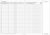 Klassenbuch komplett, blau