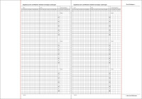 Klassenbuch komplett, blau