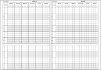 Klassenbuch Förderschule NRW, Teil B (Arbeits-/Lehrbericht)