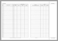 Klassenbuch Vollzeit BBS, ohne Anwesenheit