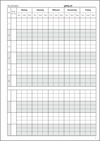 Klassenbuch FOS Teil B stundenweise, LoseBlatt