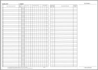 Kursheft Sek II, 2 Kurshalbjahre, grau