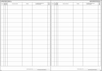 F&L Kursheft Sek II, 4 Kurshalbjahre, blau