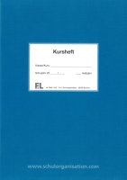 F&L Kursheft 1 Kurshalbjahr, blau