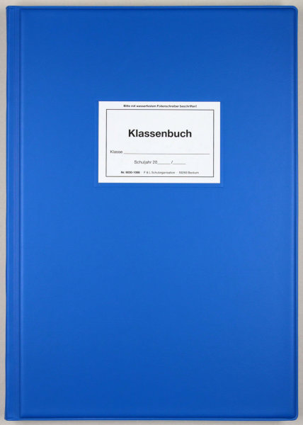 Klassenbuch Vollzeit BBS intelligent, blau