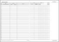 Klassenbuch "Klassiker", rot